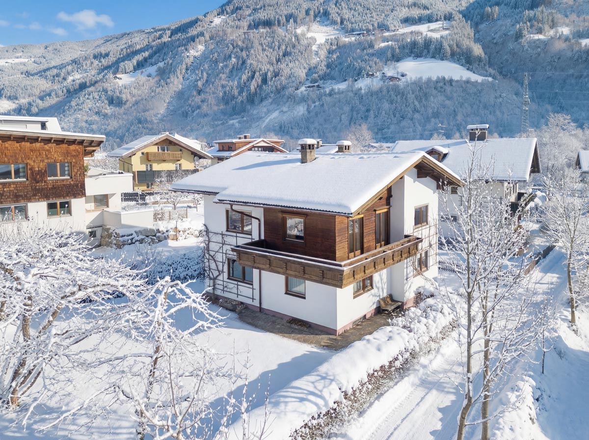 Ferienhaus Zillertal Winter Alleinlage Zentral